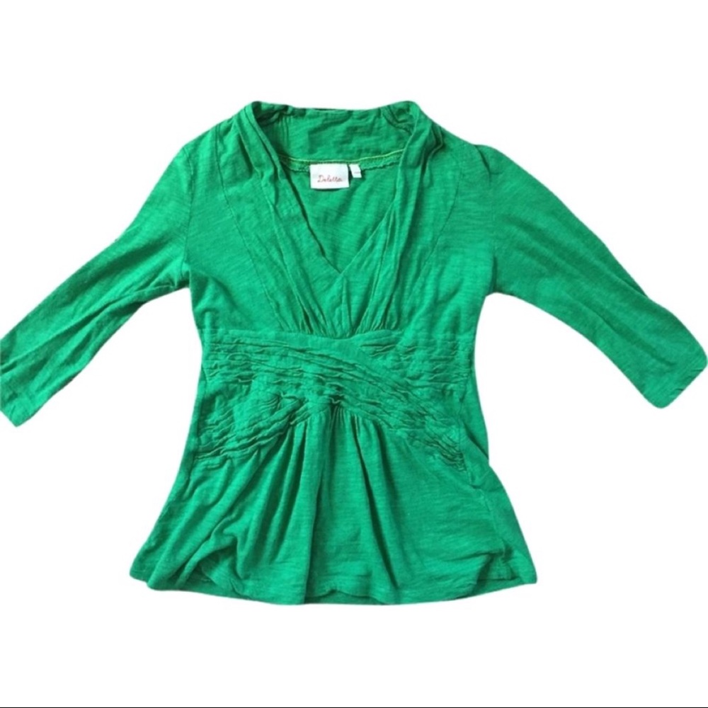 Deletta | Anthropologie 3/4 Sleeve Top